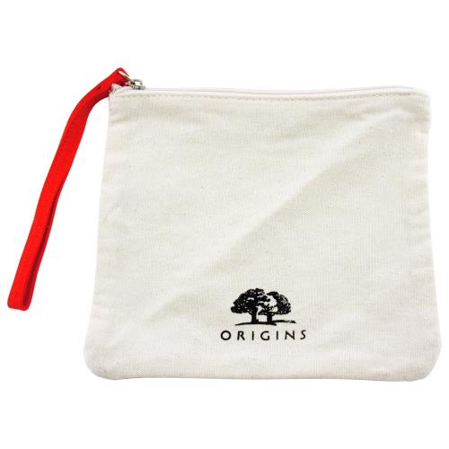 【ORIGINS 品木宣言】元氣十足帆布化妝包