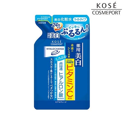 KOSE 玻尿酸透潤 美白化粧水(清爽)補充包160ml (預防未來斑點 黑斑 沉澱色素)