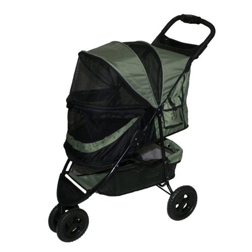 美國 Pet Gear單手收無拉鍊華麗寵物推車( PG8250NZ )Special Edition NO-ZIP Pet Stroller