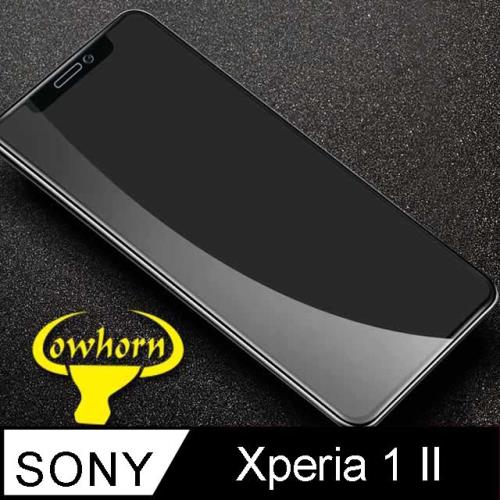 Sony Xperia 1 II 2.5D曲面滿版 9H防爆鋼化玻璃保護貼 (黑色)