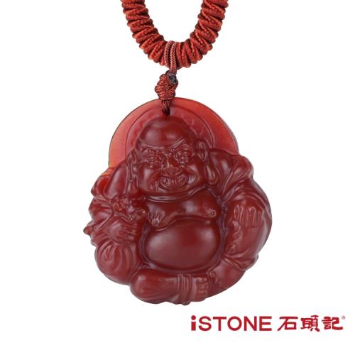 石頭記紅瑪瑙彌勒佛項鍊-歡喜財神|瑪瑙|ETMall東森購物網