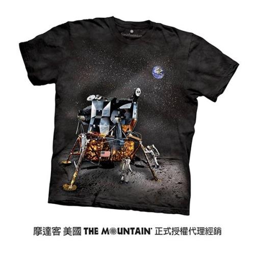 【摩達客】美國進口The Mountain Smithsonian系列阿波羅登月小艇 純棉環保短袖T恤