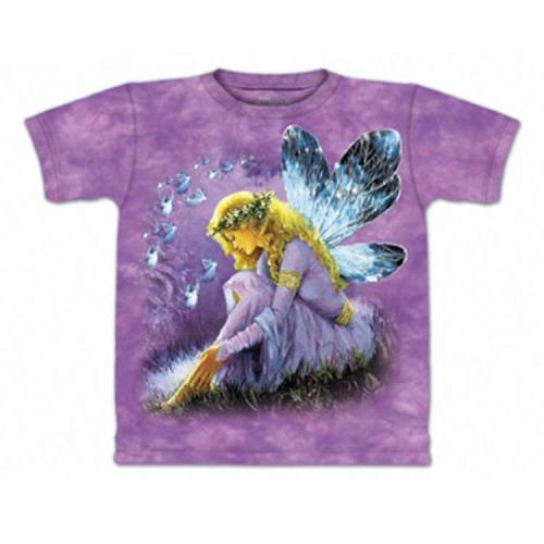 摩達客 自然純棉系列         紫天使童話 紫色T恤
