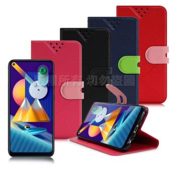 NISDA for 三星 Samsung Galaxy M11 風格磨砂支架皮套