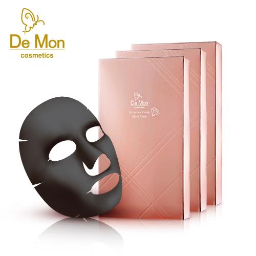 DeMon_緊緻光耀黑面膜(5片/盒)X3盒