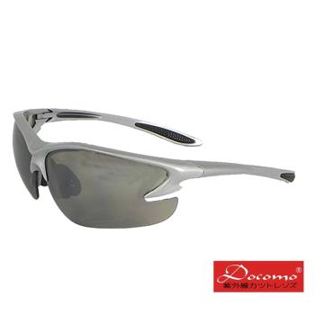 【Docomo頂級運動型太陽眼鏡】抗紫外線UV400　舒適配戴感　多功能超實用