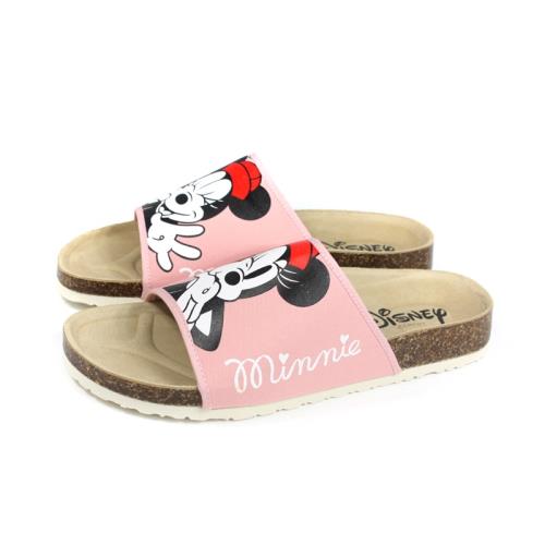 Disney 迪士尼 米妮 拖鞋 勃肯鞋 粉紅色 女鞋 D120146W no018