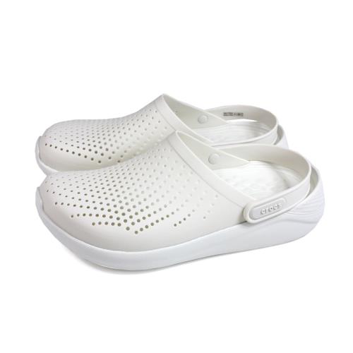 Crocs Lite Ride 休閒鞋 涼鞋 防水 白色 男女鞋 204592-1CV no027