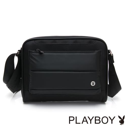 PLAYBOY- 斜背包 swag系列-黑色