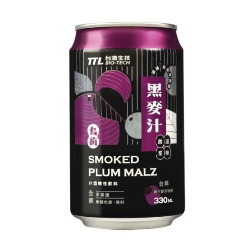 【台酒TTL】 烏梅黑麥汁(330ml/罐;6入/組)