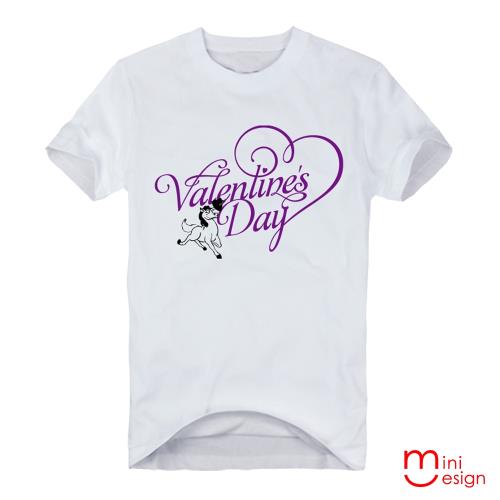 Minidesign-Valentines day獨角獸潮流設計短T 五色