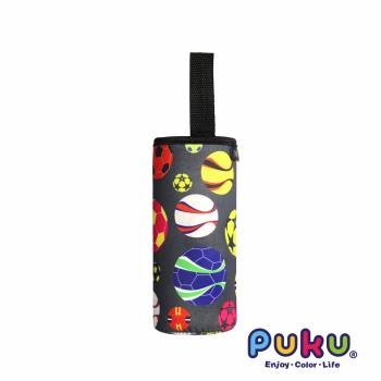 PUKU藍色企鵝 提帶水杯套 (16.5*6.5cm)-足球
