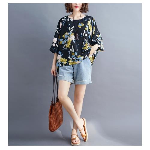 ★限量下殺↘A3夏季印花雪紡上衣(共3色)-預購