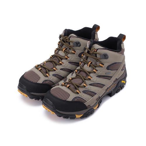 MERRELL MOAB 2 MID GORE-TEX 防水寬楦登山鞋 棕 ML-06057W 男鞋
