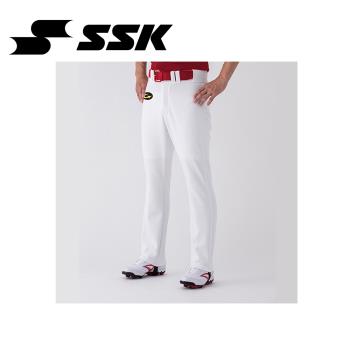 SSK 棒壘直筒褲 白 RK340