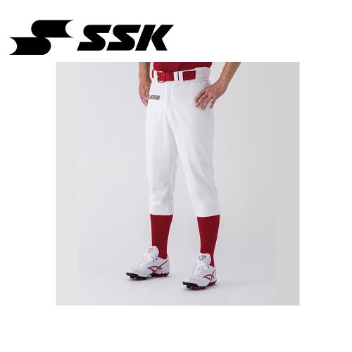 SSK 棒壘七分褲 白 RK320