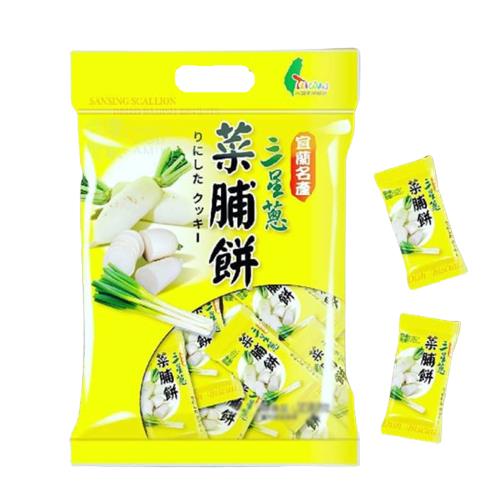 【台灣世家】三星蔥菜脯餅(300g/包)