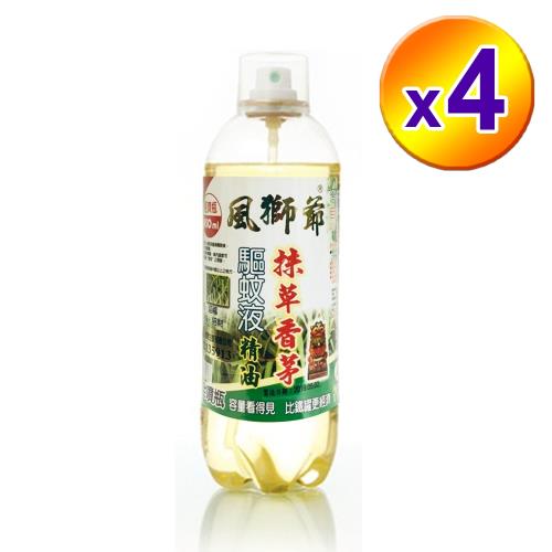 風獅爺-抹草香茅精油噴霧450ML-4瓶