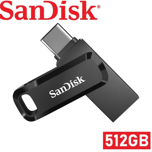 SanDisk 512GB 隨身碟 400MB/s  Ultra Go USB Type-C USB.3.2 雙用隨身碟 SDDDC3