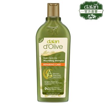 【土耳其dalan】即期出清-頂級橄欖油小麥蛋白修護洗髮露(乾燥/受損) 400ml (效期2025.01後)