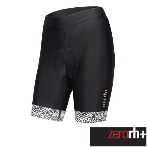 ZeroRH+ 義大利 ELITE 精英系列女仕專業自行車褲-20公分 (黑/白) ECD0737_81P