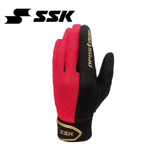 SSK 守備手套 黑紅 BG120A-9020