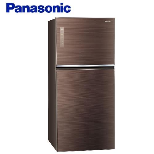 Panasonic國際牌 650L 一級能效 雙門冰箱(翡翠棕) NR-B659TG-T -庫(Y)