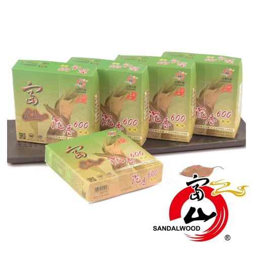 【富山檀香】下殺5折_沉香600 24H香環5盒裝 _ 3入組