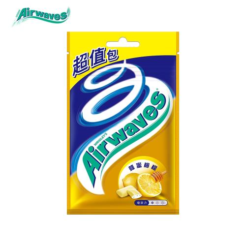 【Airwaves】蜂蜜檸檬超涼無糖口香糖(44粒超值包)