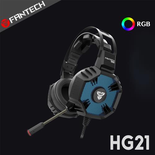 FANTECH HG21 USB 7.1聲道RGB電競耳罩式耳機