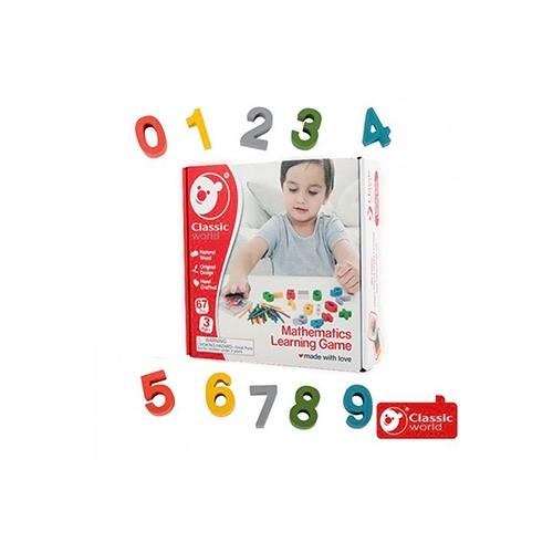德國 classic world 客來喜經典木玩數字學習遊戲