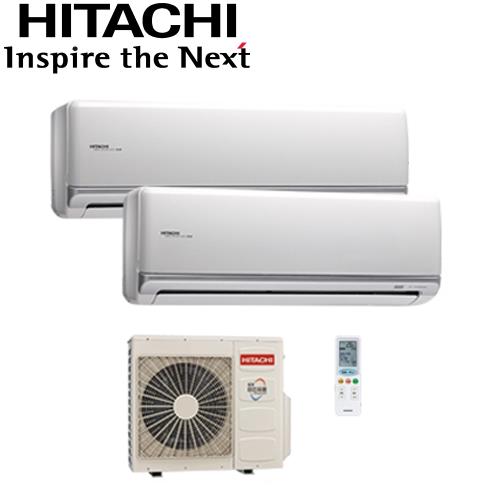 HITACHI 日立 5-7坪*2 頂級型一對二變頻冷暖分離式冷氣 RAM-83NK/RAS-40NK*2