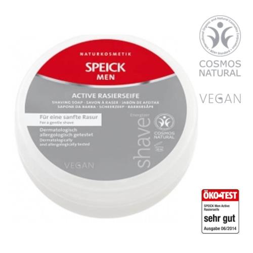 德國 SPEICK男仕活力刮鬍皂 刮鬍泡 -150g ★有機認證