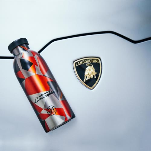 義大利 24Bottles 不鏽鋼雙層保溫瓶500ml - Lamborghini聯名限定款