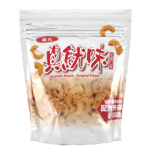 華元 真魷味-紅燒口味-180g (超值包)(夾鏈袋設計)