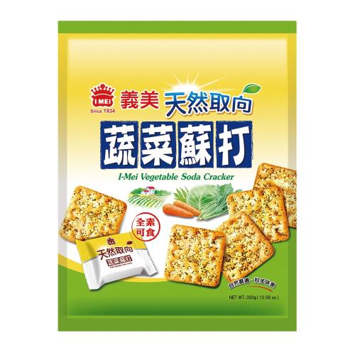 義美 天然取向蔬菜蘇打300g