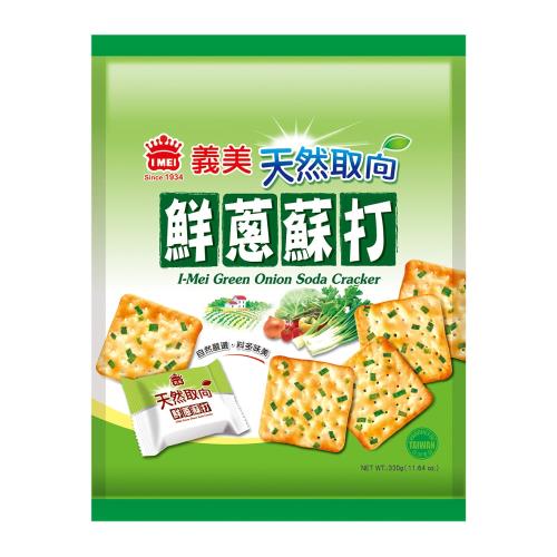 義美 天然取向鮮蔥蘇打330g