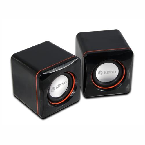 KINYO USB迷你筆電專用小喇叭US-202