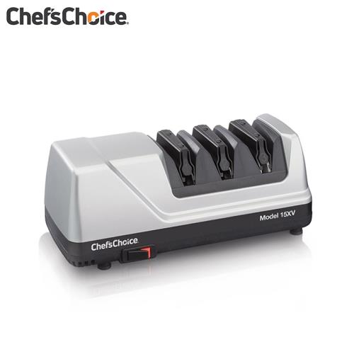 Chefs Choice Trizor XV 專業鑽石電動磨刀機 M15 銀色