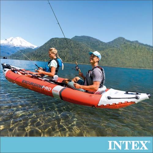 INTEX 2人獨木舟橡皮艇EXCURSION PRO型(68309)