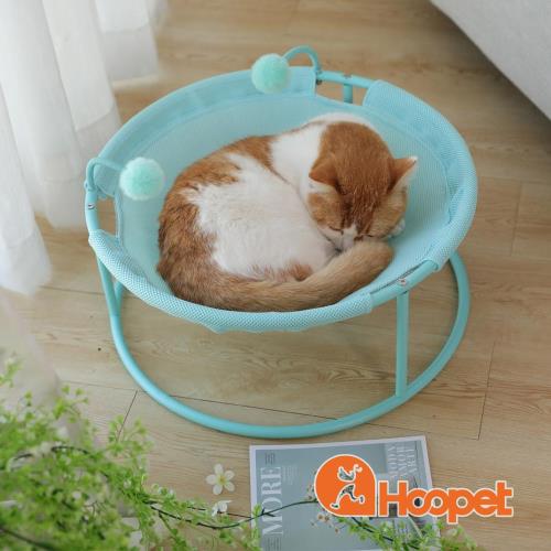 HOOPET 毛毛蟲躺椅寵物窩(三色任選)