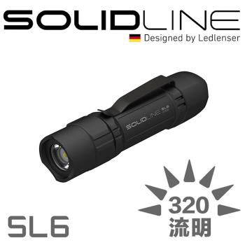 德國SOLIDLINE SL6塑鋼可調焦手電筒