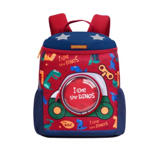 DF 童趣館 - 韓版超人氣小探險家兒童減壓透氣書包後背包-共3色