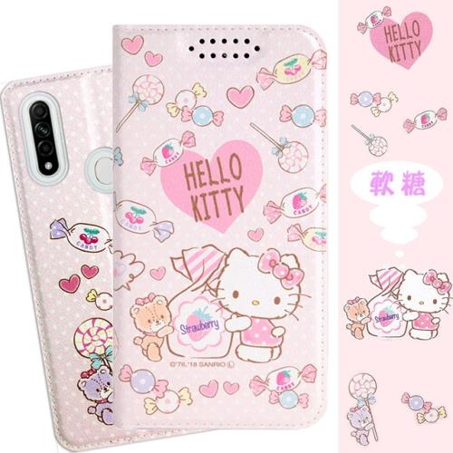 【Hello Kitty】OPPO A31 2020 甜心系列彩繪可站立皮套(軟糖款)