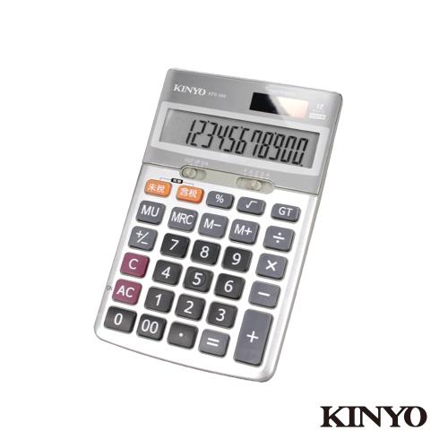 KINYO桌上型稅率計算機KPE-589