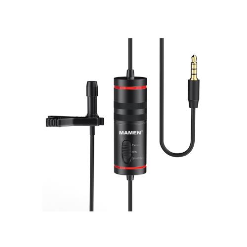 MAMEN 慢門 KM-D1 (相機.手機)領夾麥克風 MIC 降噪 收音 直播(KMD1,公司貨)