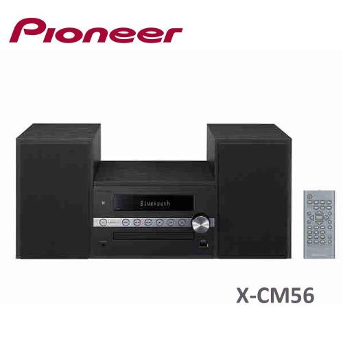 (靜態陳列福利品)Pioneer 先鋒 CD組合音響 X-CM56 黑色