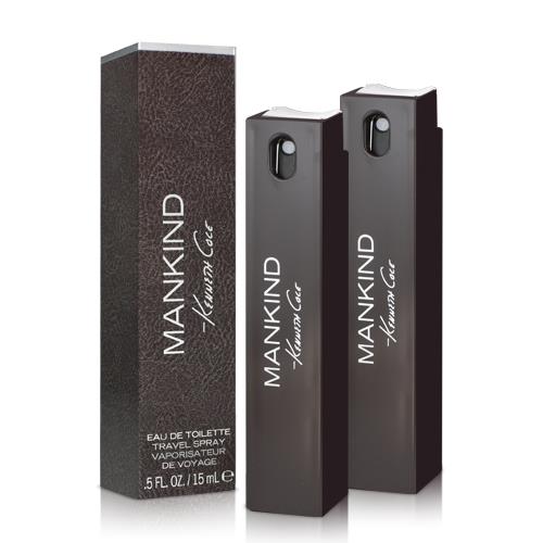 【短效品】Kenneth Cole 肯尼斯‧寇爾 新時代男性淡香水小香(15ml)X2入