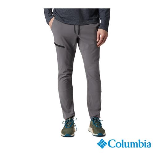 Columbia哥倫比亞 男款- 防潑長褲-灰色 UAE02060GY