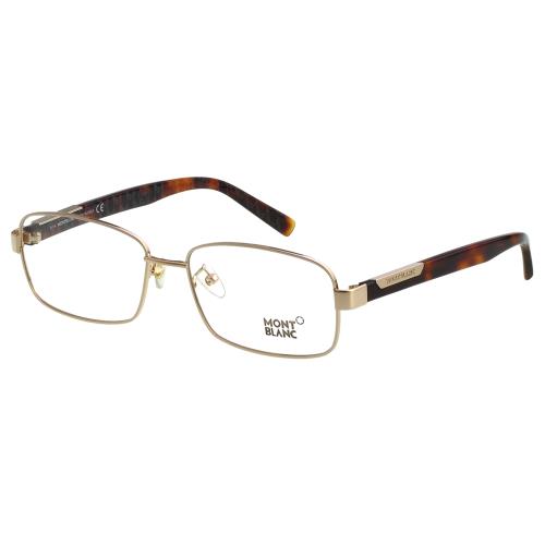 萬寶龍 MONTBLANC-光學眼鏡(金色)MB497U